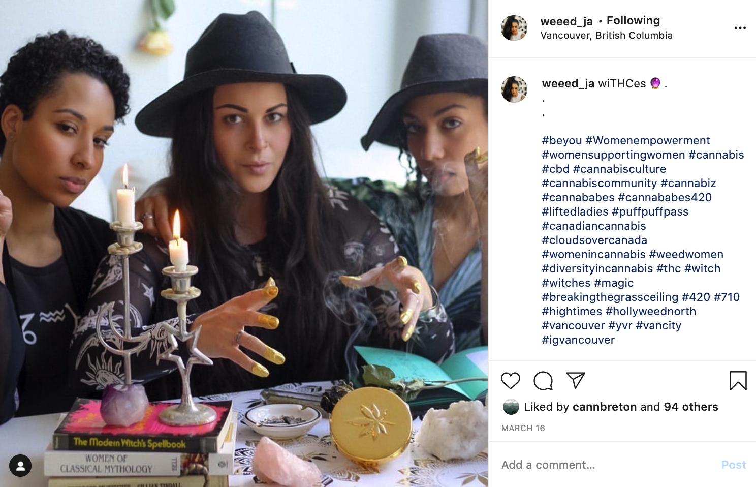 WeedJa with the Stolbie sisters repping Canadian Lumber Rolling